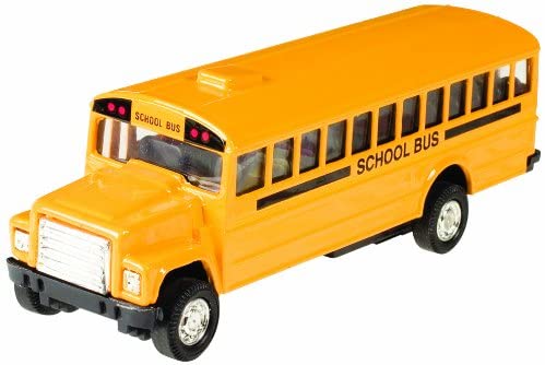 Pull-Back School Bus