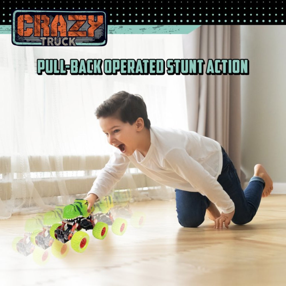 Pull Back Dino Green