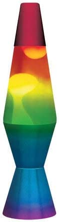 11.5^rainbow Lava Lamp