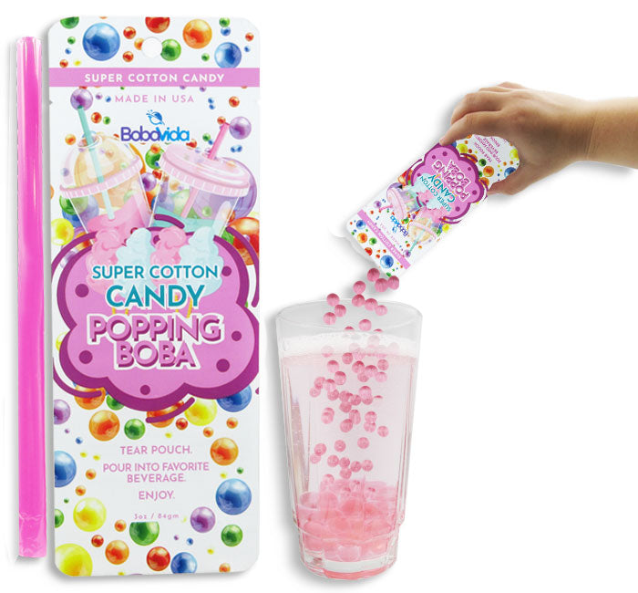 Popping Boba Cotton Candy