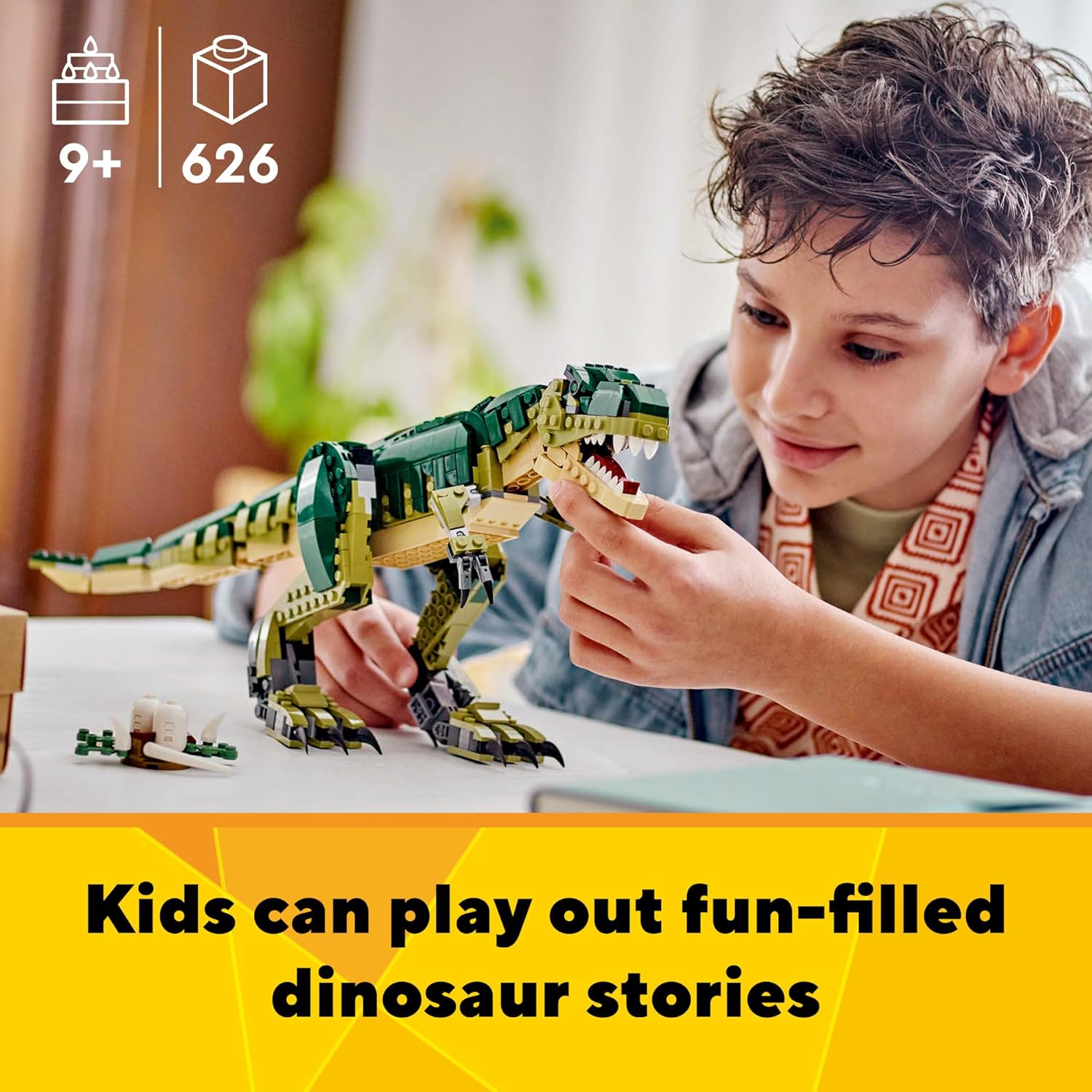 Legogö¼-½ T Rex