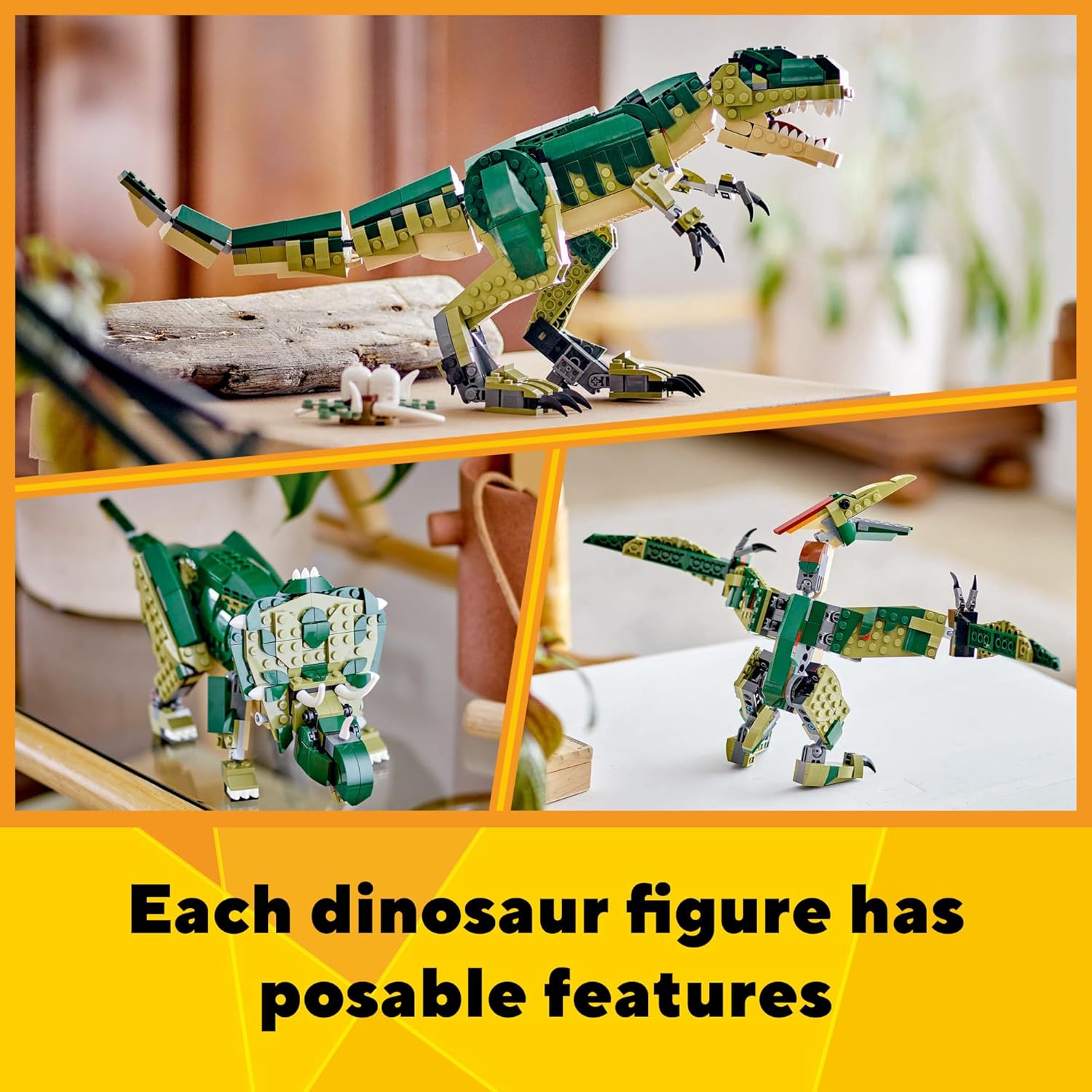 Legogö¼-½ T Rex