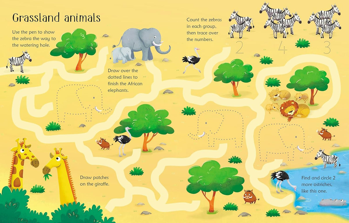 Wipe Clean Animal Activ