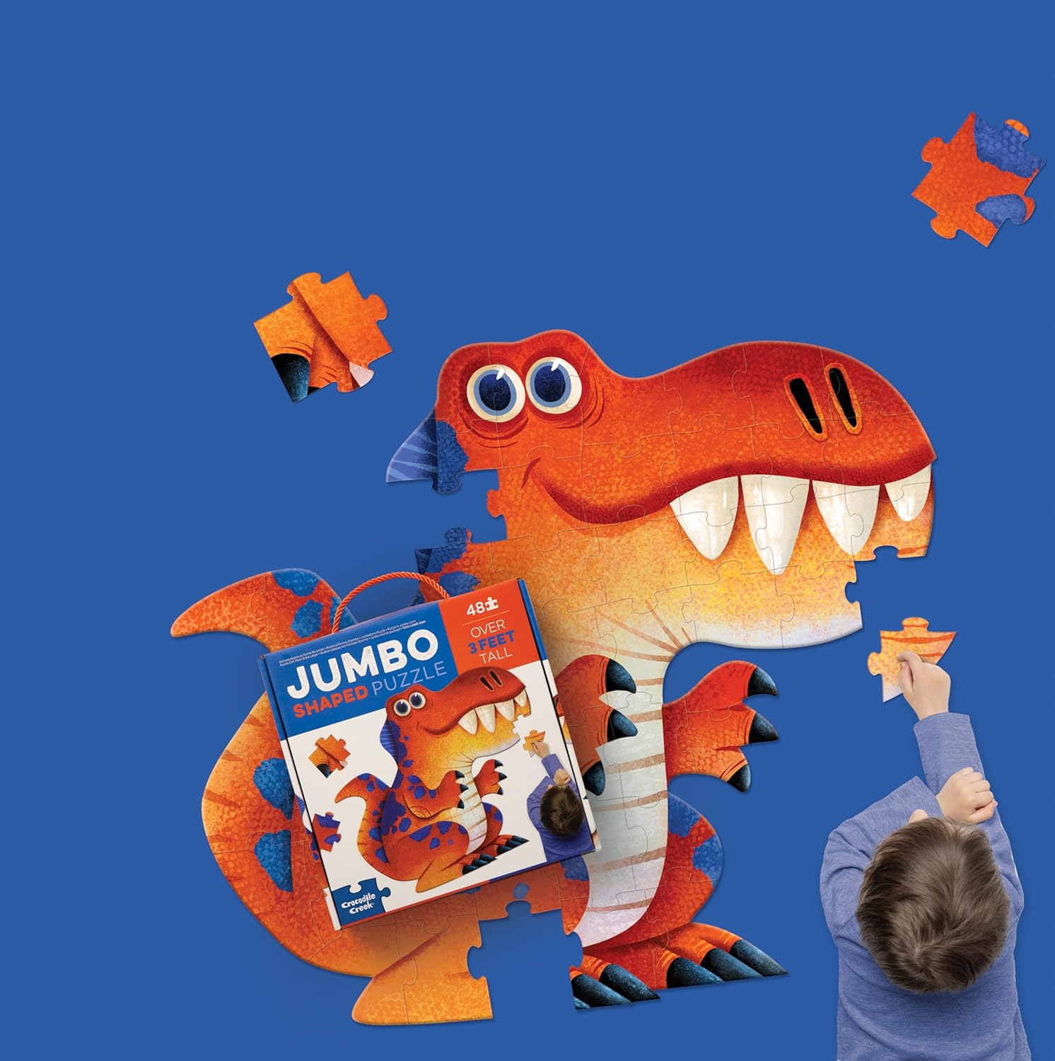 48 Pc Jumbo Puzzle Dino