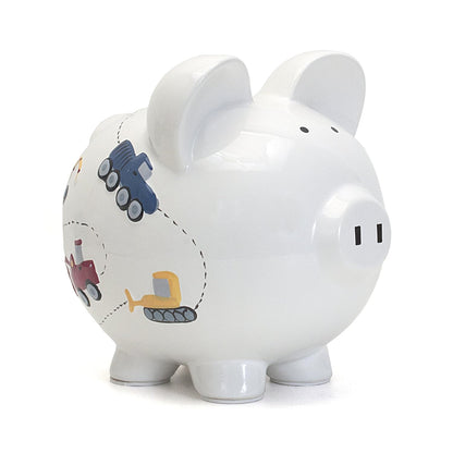 Construction Pig Wht