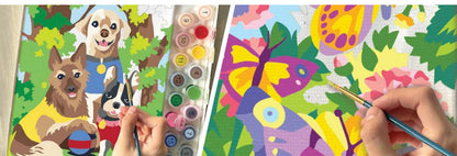 Paint Number Dog Portrait