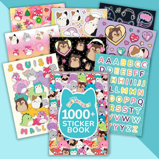 Squish 1000+ Sticker Book