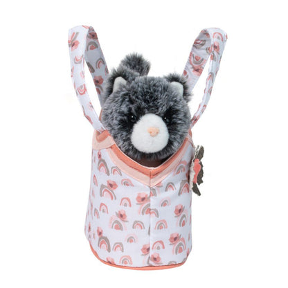 Watercolor Sak with Cat