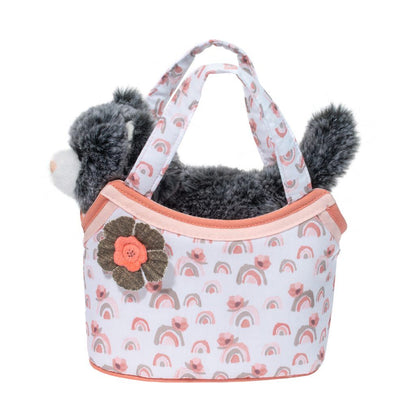 Watercolor Sak with Cat