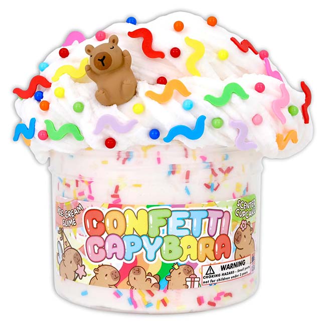 Dope Slime Confetti Capybara