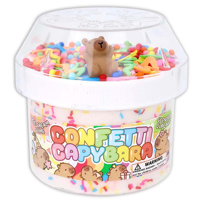 Dope Slime Confetti Capybara