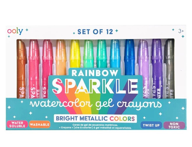 Sparkle Gel Crayons