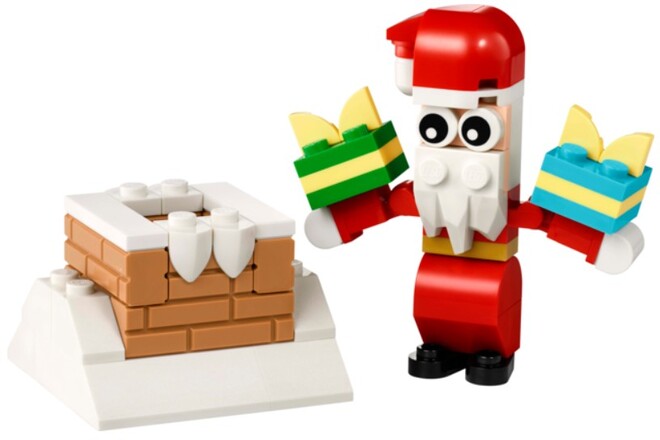 Legogö¼-½ Christmas Chimney Fun with Santa