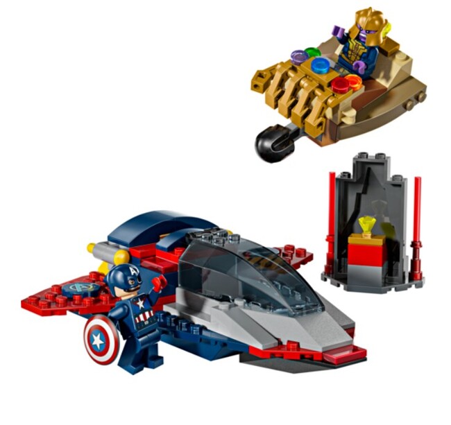 Legogö¼-½ Marvel Captain America Vs Thanos