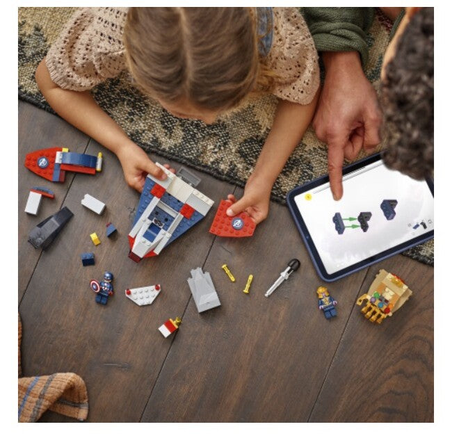 Legogö¼-½ Marvel Captain America Vs Thanos