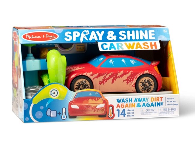 Spray and Shine Car Wash Play Set