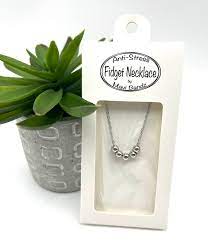 Fidget Silver Necklace