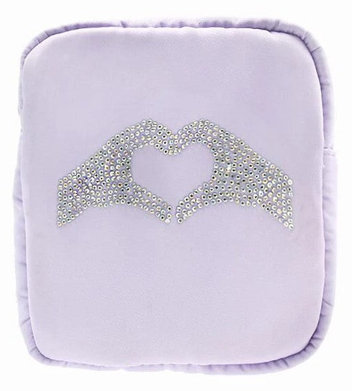 Varsity Heart Hands Bag