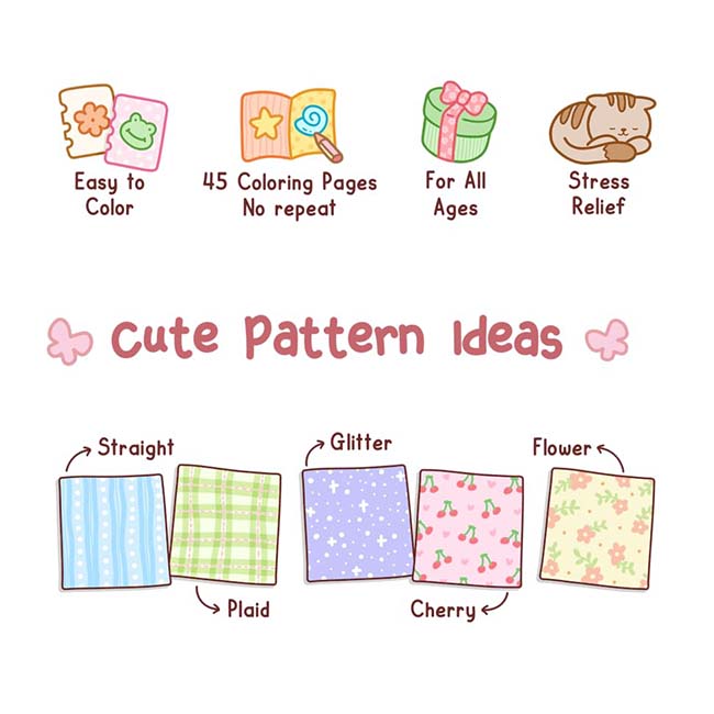 Coloring Cozy Cuties