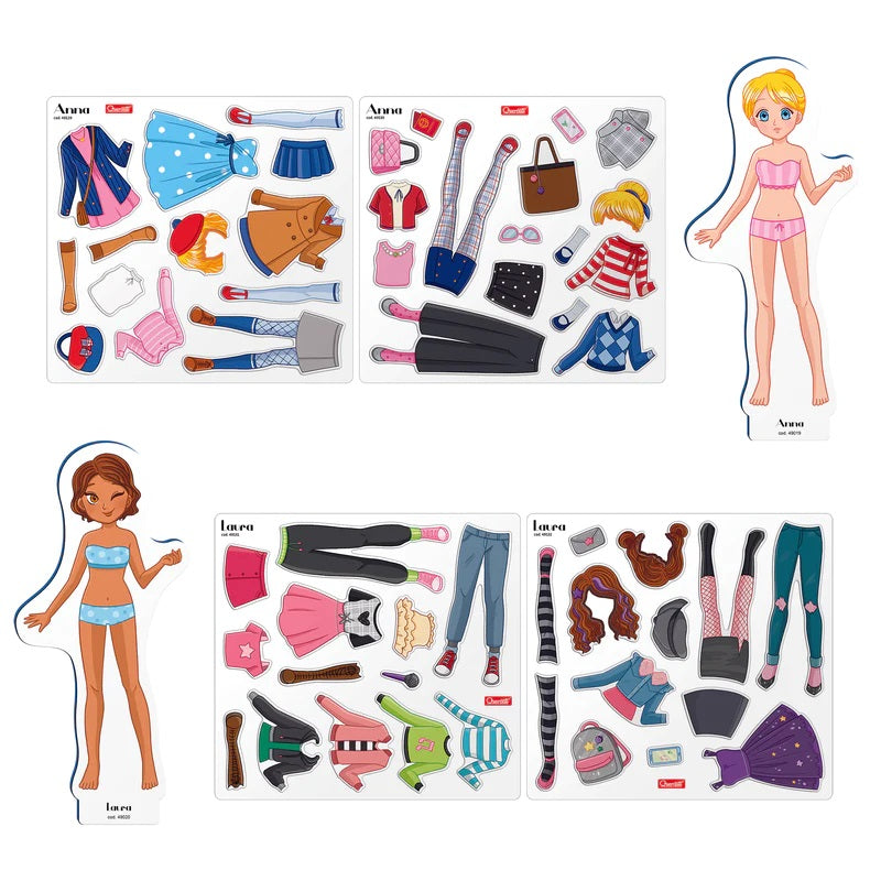 Magnetic Fashion Best Friends Dress Up