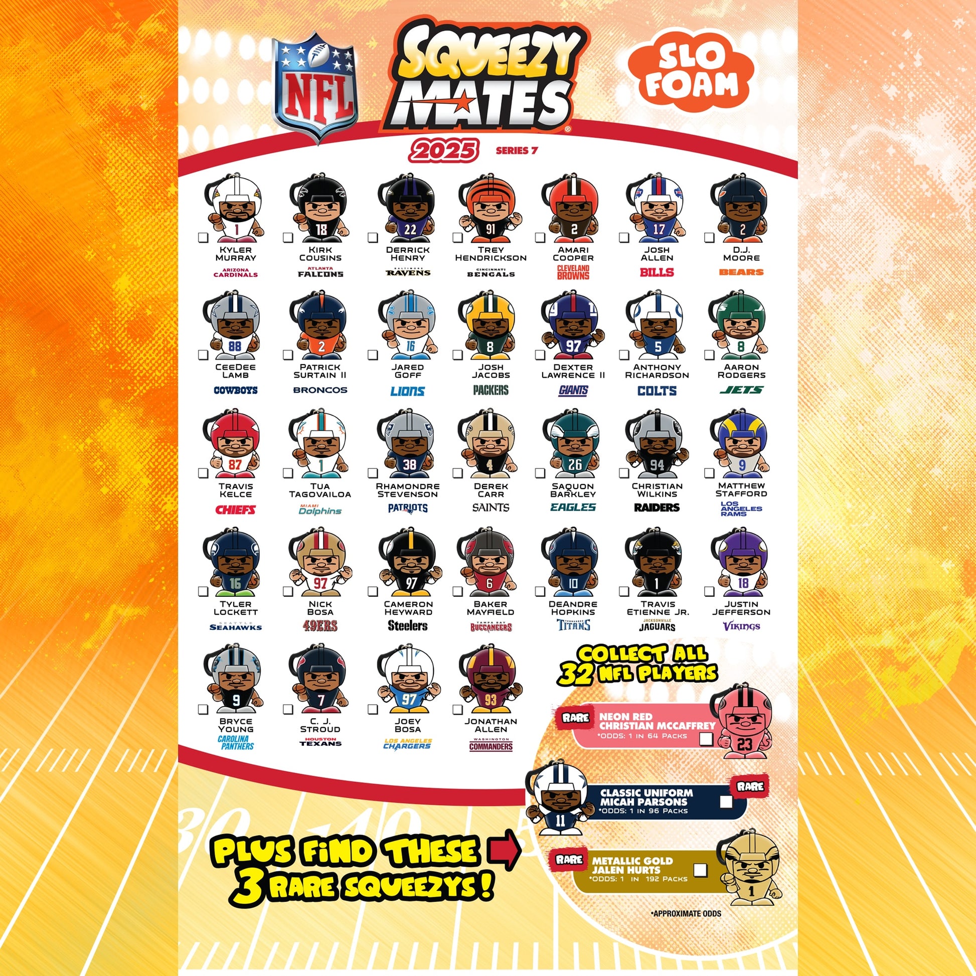 Squeezymates Nfl 2025